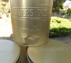 metalen doos x 4 Destrooper - opslag - garage - schroef, Verzamelen, Blikken, Ophalen of Verzenden, Gebruikt, Overige, Overige merken