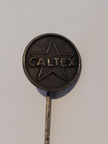 ancienne épingle ou pin's publicitaire caltex, Enlèvement ou Envoi, Utilisé, Autres types
