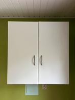 Hangkast wit, Huis en Inrichting, Ophalen, Minder dan 150 cm, Minder dan 100 cm, 25 tot 50 cm