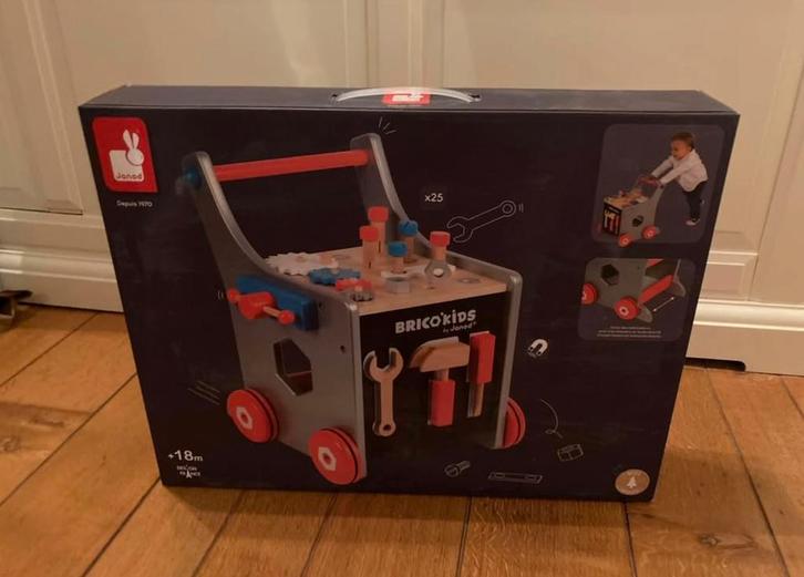 Etabli en bois bricokids de janod, Enfants & Bébés, Jouets | Maisons de poupées, Comme neuf, Accessoires, Enlèvement