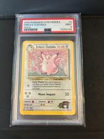 3/132 erika's clefable psa 9 € 60,00 holo, Hobby en Vrije tijd, Ophalen of Verzenden, Losse kaart