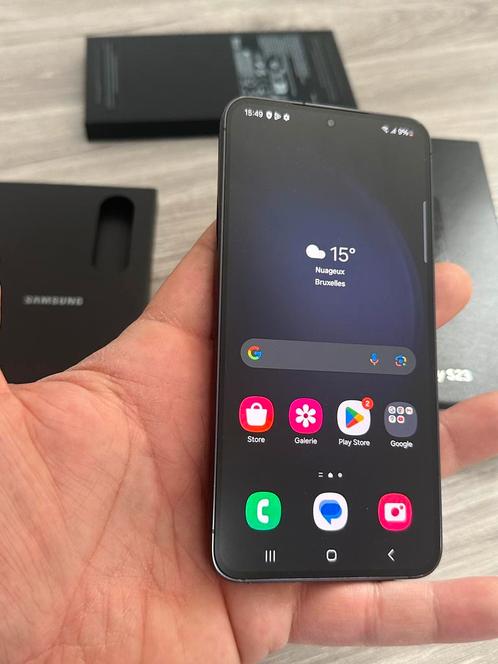 Samsung Galaxy S23 Black, 128gb en très bon état, vd/ech, Telecommunicatie, Mobiele telefoons | Samsung, Zo goed als nieuw, Galaxy S23