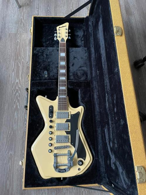 Airline 59 3P Jetsons, Muziek en Instrumenten, Snaarinstrumenten | Gitaren | Elektrisch, Gebruikt, Semi-solid body, Overige merken