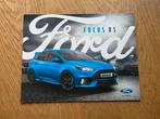 Brochure Ford Focus RS, Boeken, Verzenden