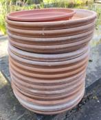 keramische bloempot schalen terracotta, Tuin en Terras, Bloempotten, Terracotta, Tuin, Rond, Gebruikt