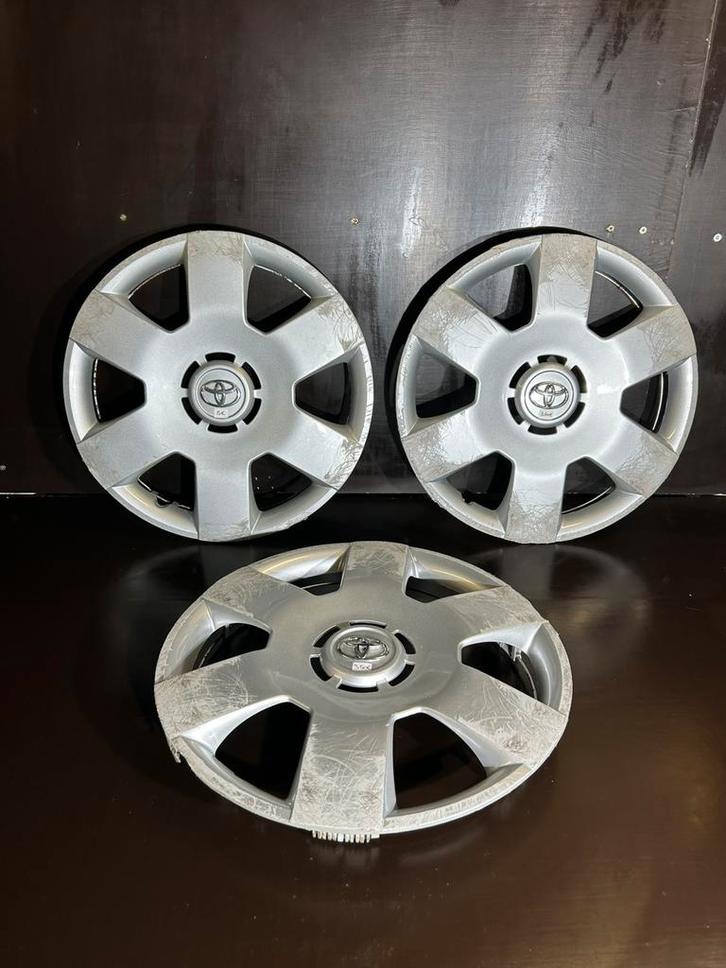 3 Toyota Aygo Yaris 14" wieldop, Auto diversen, Wieldoppen, Gebruikt, Ophalen of Verzenden