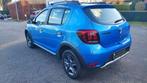 Dacia Sandero 1.5 Diesel euro 6 AUTOMAAT, Auto's, Blauw, Leder en Stof, 1500 cc, Sandero