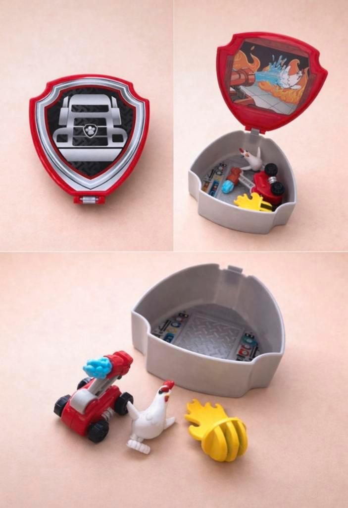 Paw Patrol badge – Marshall (kip redding, Kinderen en Baby's, Speelgoed | Actiefiguren, Zo goed als nieuw, Ophalen of Verzenden