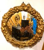 Magnifique ancien miroir doré assez lourd, Enlèvement ou Envoi