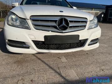 MERCEDES C W204 WIT 149 Voorbumper 2011-2014 beschikbaar voor biedingen