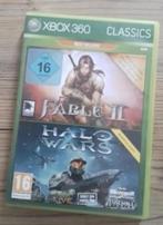 Fable II/HALO Wars-Xbox360, Consoles de jeu & Jeux vidéo, Jeux | Xbox 360, Comme neuf, Jeu de rôle (Role Playing Game), Enlèvement ou Envoi