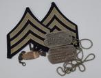 US WWII 401st Bomb Group, Dogtag & ID bracelet grouping, Verzamelen, Militaria | Tweede Wereldoorlog, Ophalen of Verzenden, Luchtmacht