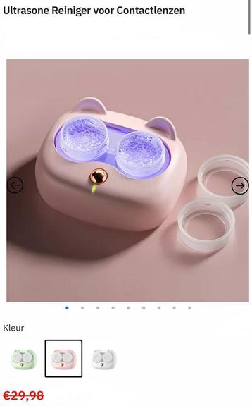 Ultrasone Reiniger voor Contactlenzen beschikbaar voor biedingen