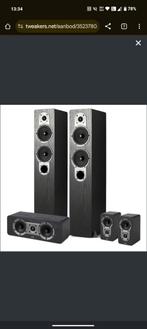 Jamo S 426 HCS 3 (zwart) center speakerset, zonder rear, Audio, Tv en Foto, Ophalen, Zo goed als nieuw