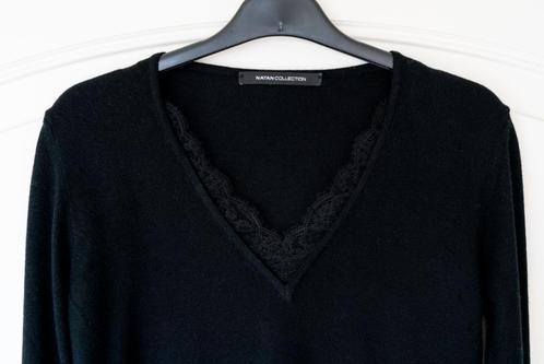 Trui, merk Natan, maat XS, als nieuw, Kleding | Dames, Truien en Vesten, Zo goed als nieuw, Maat 34 (XS) of kleiner, Zwart, Verzenden