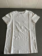 Wit t-shirt - maat 158/164 - nieuwstaat, Enfants & Bébés, Vêtements enfant | Taille 158, Comme neuf, Chemise ou À manches longues