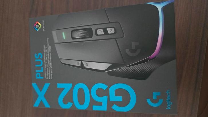 Logitech G502X plus, Computers en Software, Muizen, Nieuw, Rechtshandig, Draadloos, Ophalen
