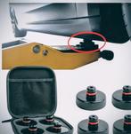 Universele rubberen krik-pad set (4 stuks) met opbergetui —, Ophalen of Verzenden, Zo goed als nieuw