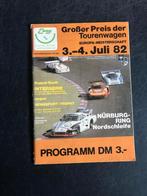 programme 1982 Grosser Preis Tourenwagen Nordschleife, Enlèvement ou Envoi
