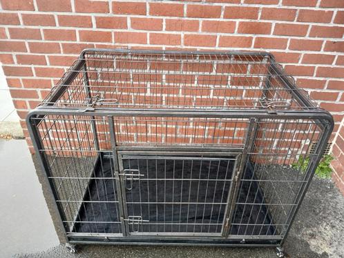 hondenbench op wieltjes, Dieren en Toebehoren, Honden-accessoires, Gebruikt, Ophalen