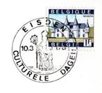 België : 10.3.68 : Geïllustreerde stempel #@ EISDEN @#, Met envelop, Frankeerzegel, Ophalen of Verzenden, Gestempeld