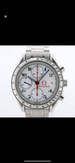 De Omega Speedmaster Date Olympic,, Handtassen en Accessoires, Horloges | Heren, Ophalen, Staal, Staal, Polshorloge