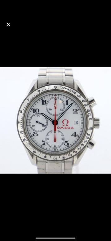 De Omega Speedmaster Date Olympic, beschikbaar voor biedingen