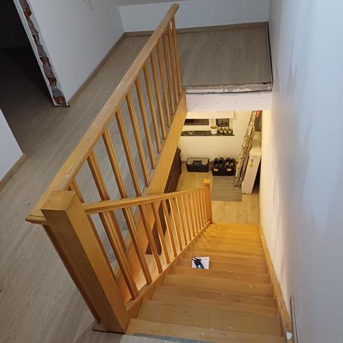 Houten beuken steektrap, Doe-het-zelf en Bouw, Overige Doe-Het-Zelf en Bouw, Gebruikt, Ophalen
