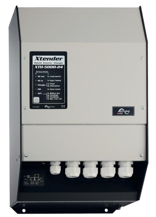Studer XTH5000-24 omvormer +RCC + 3xVT80, Doe-het-zelf en Bouw, Zonnepanelen en Toebehoren, Zo goed als nieuw, Compleet systeem