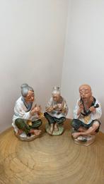 Beeldjes 3 stuks “japanse boeren”, Ophalen of Verzenden