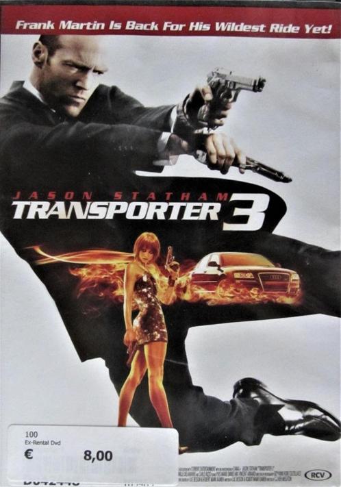 DVD ACTIE- TRANSPORTER 3 (JASON STADHAM- JEROEN KRABBE)., Cd's en Dvd's, Dvd's | Actie, Zo goed als nieuw, Actiethriller, Alle leeftijden