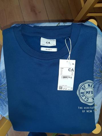 Sweatshirt donkerblauw XL beschikbaar voor biedingen