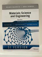 Materials Science and Engineering - Ninth Edition, Enlèvement ou Envoi, Comme neuf