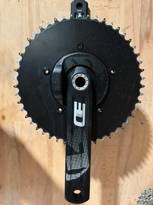 Manivelle Rotor 3D avec capteur de puissance Power2Max, Vélos & Vélomoteurs, Vélos Pièces, Comme neuf, Vélo de course, Enlèvement ou Envoi