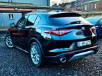 Alfa Romeo stelvio 2,2 jtdm, Auto's, Alfa Romeo, Automaat, Zwart, Leder, Bedrijf