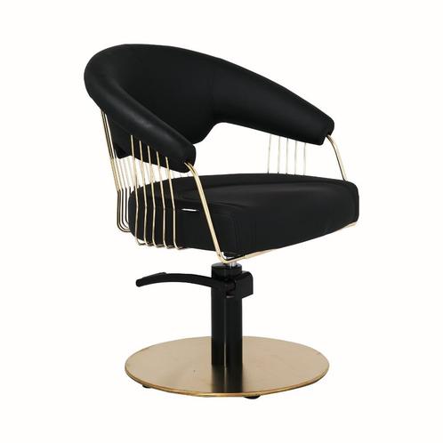 Knipstoel Elite Goud make-upstoel saloninterieur kapsalon, Huis en Inrichting, Woonaccessoires | Deurstoppers, Nieuw, Binnen, Ophalen of Verzenden