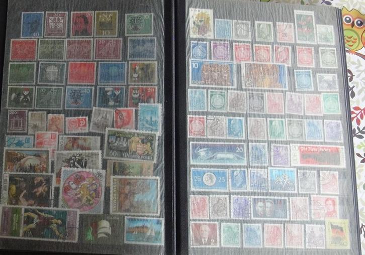 Postzegelalbum A4 (35) veel thema en Europa, Postzegels en Munten, Postzegels | Volle albums en Verzamelingen, Ophalen of Verzenden