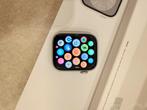 Apple watch serie 8 45mm silver aluminium white sportband, Handtassen en Accessoires, Smartwatches, Ophalen, Wit