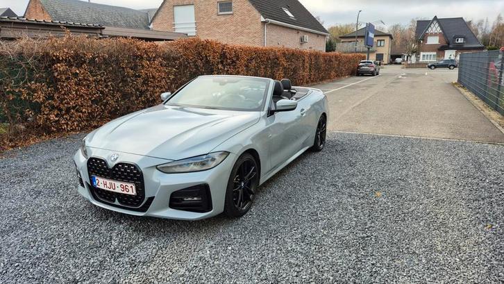 Bmw 420i cabriolet 2022april 1ste eigenaar m pakket, Auto's, BMW, Particulier, 4 Reeks, Cabriolet, Ophalen