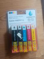 Canon inkt 550/551 XL, Ophalen of Verzenden, Nieuw, Cartridge, Canon