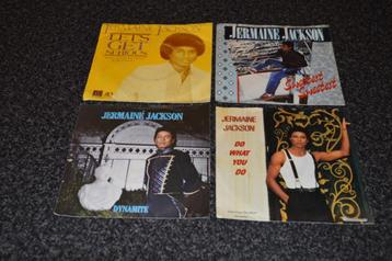 45t's van Jermaine Jackson(broer van ....) beschikbaar voor biedingen