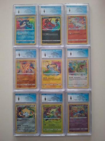 Complete set van alle Amazing Rares CGC Mint 9/10 beschikbaar voor biedingen