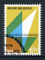 (B) 1799 MH FDC 1976 - 50 jaar Vlaams Ekonomisch Verbond, Postzegels en Munten, Postzegels | Europa | België, Spoor van plakker