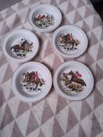 Porseleinen servies Engelse vintage paarden, Antiek en Kunst, Antiek | Servies compleet, Ophalen