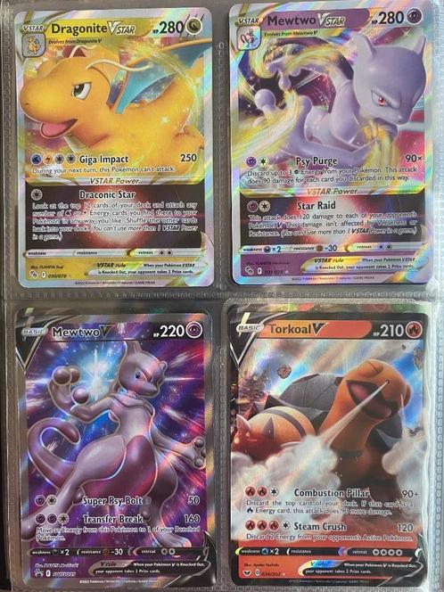 Pokemon kaarten VSTAR , VMAX mewto , dragonite ,…., Collections, Cartes à jouer, Jokers & Jeux des sept familles, Neuf, Carte(s) à jouer