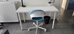 ikea bureau en stoel, Huis en Inrichting, Ophalen, Zo goed als nieuw, Bureau