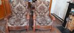 2 fauteuils, Ophalen, Hout