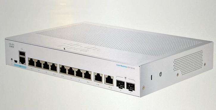 New! - Cisco Business L3 Switch CBS350-8T-E-2G, Computers en Software, Netwerk switches, Nieuw, Ophalen of Verzenden