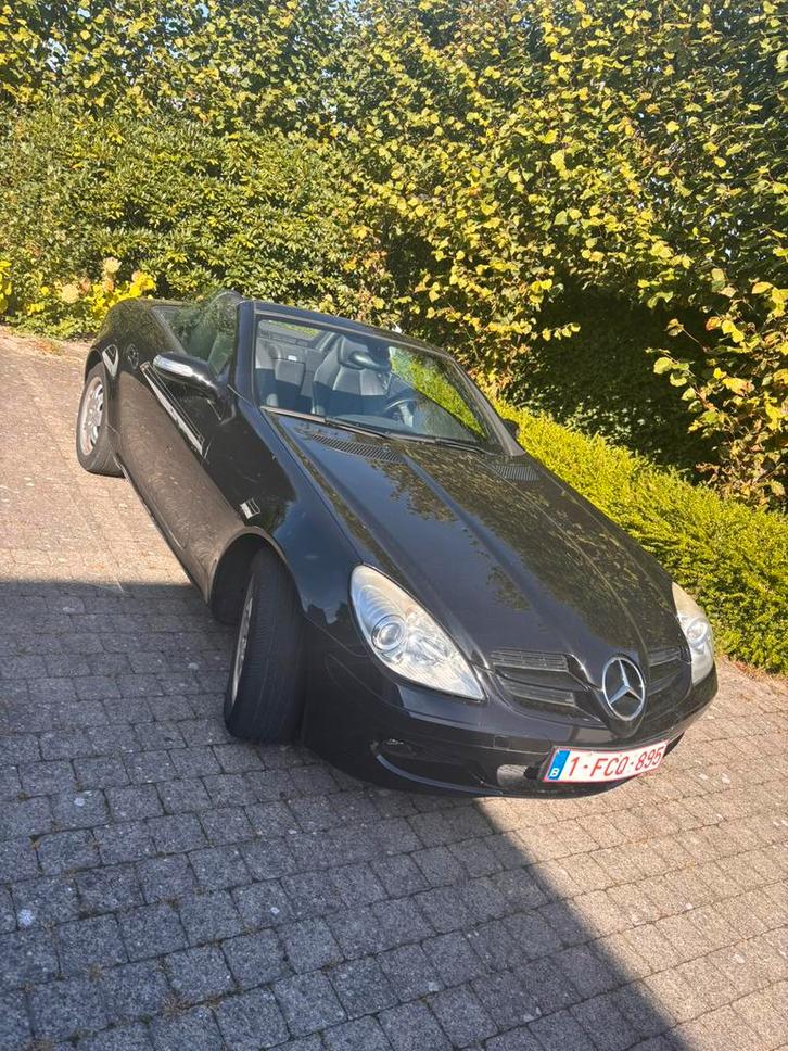 SLK200 comp2006 minder dan 100K km niet minder dan 10K€, Auto's, Mercedes-Benz, Particulier, SLK, ABS, Adaptive Cruise Control