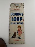 Emaille bord ‘Loup’ bonbons, Ophalen of Verzenden